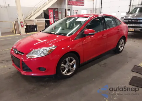 2014 Ford Focus Se z USA, uszkodzony, nr VIN 1FADP3F28EL219677